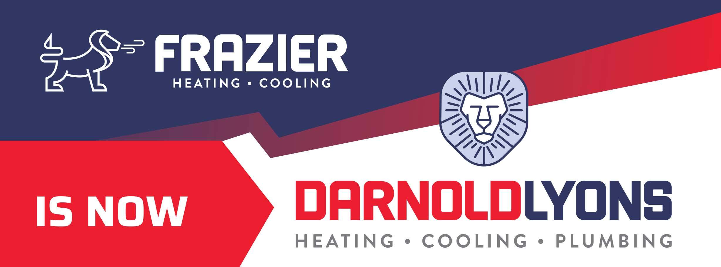 Frazier Heating & Cooling Is Now Darnold Lyons Heating And Cooling